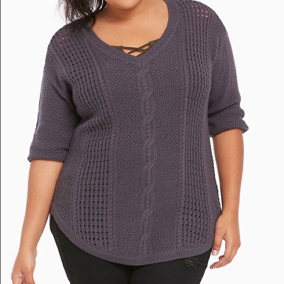 torrid Sweaters - Torrid size 5 cable knit sweater